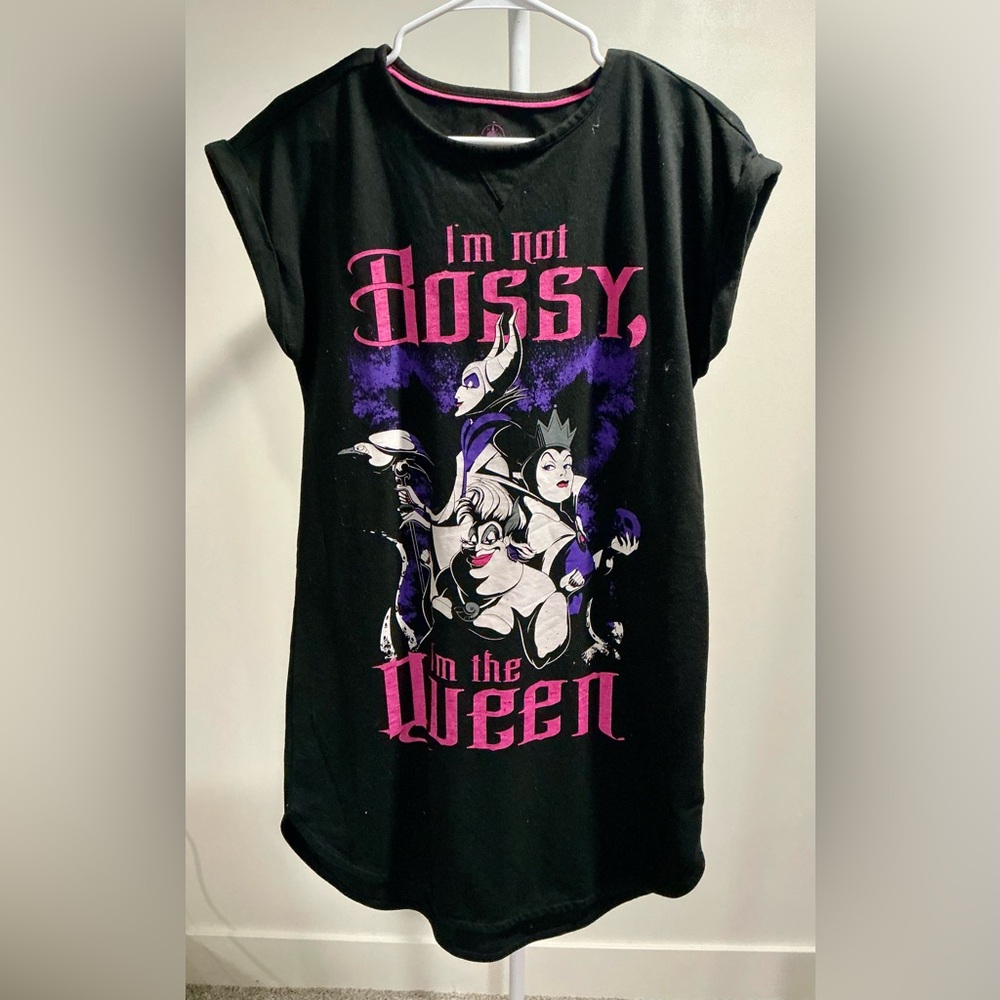 🍒 Disney Black and Purple Villains Nightshirt